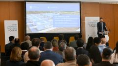 El director xeral de Planificaci�n Enerx�tica de la Xunta, Pablo Fern�ndez Vila, en una jornada de almacenamiento de Cluergal