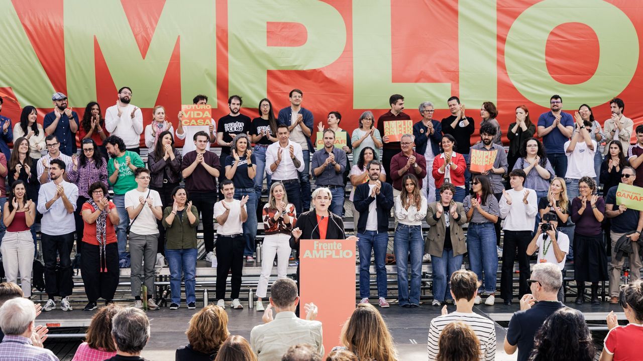 IU lidera las listas de Frente Amplio al Congreso en 29 provincias mientras Sumar lo hace en seis, entre ellas A Coruña y Pontevedra