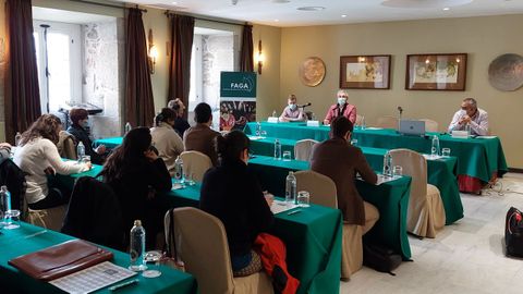 Presentaci�n del proyecto Praleita en el parador de Monforte, el pasado diciembre