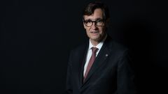 El exministro de Sanidad Salvador Illa en una entrevista del pasado 29 de julio.