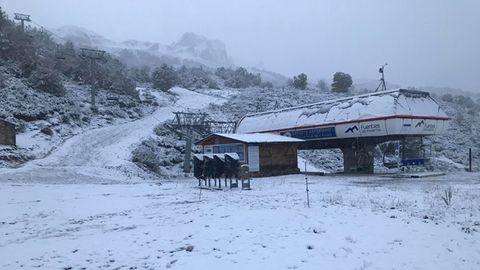 Estacin de esqu de Fuentes de Invierno