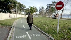 Una de las actuaciones afectar� al carril bici de la playa de Barra�a
