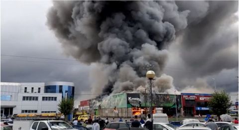 Espectacular incendio en Silvota