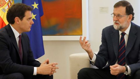 Rivera sobre Catalu�a: �Hay que actuar de manera serena, efectiva y clara�