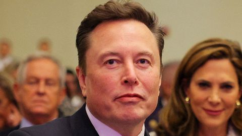 Elon Musk, es un acto en Washington hace  unos das