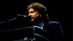 Rick Davies, durante una actuaci�n en Londres en 1997.