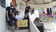 El colectivo Espacio Matrioska naci� hace un a�o en Os Blancos, impulsado por un grupo de estudiantes de Bellas Artes. 