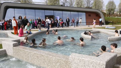 Este martes se inauguraron las Caldas do Mio en Lugo