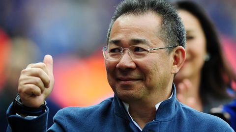 Leicester. Vichai Srivaddhanaprabha. El multimillonario tailand�s posee King Power Duty Free y es due�o del Leicester desde el 2010. Su equipo es el sorprendente col�der de la Premier.