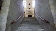 Escalinata del IES Fernando Blanco de Cee