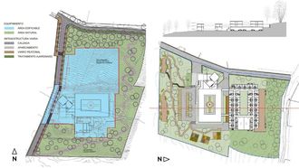 Fotos del proyecto para el centro de d�a y residencia en el convento de las Clarisas