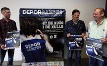 Presentaci�n ayer del campus del D�por en el concello viveirense.