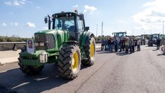 Los agricultores sacaron a la calle los tractores la semana pasada en L�rida