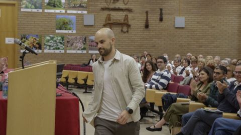 Acto del D�a da Terra en la Escola Polit�cnica Superior de Lugo