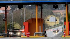 Peaje en la autopista auton�mica AG-57 (Vigo-Baiona)