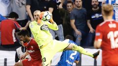 Rub�n, portero del Deportivo