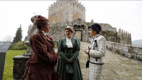 Visita teatralizada en el castillo de Soutomaior.