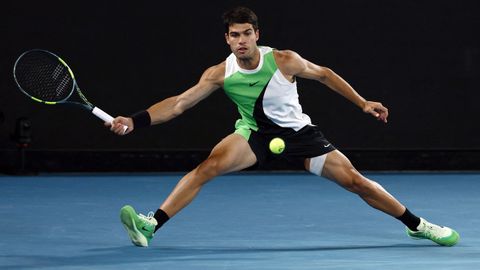 La segunda manga fue para Alcaraz por 6-2