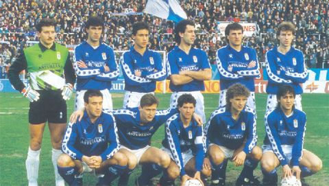 Alineacin del Real Oviedo en la temporada 1990/91