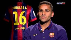 El jugador Douglas Pereira.El jugador Douglas Pereira