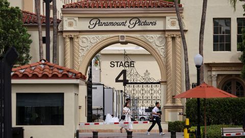 Los estudios de Paramount en Hollywood