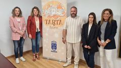 Presentaci�n de la Tarta de Nar�n