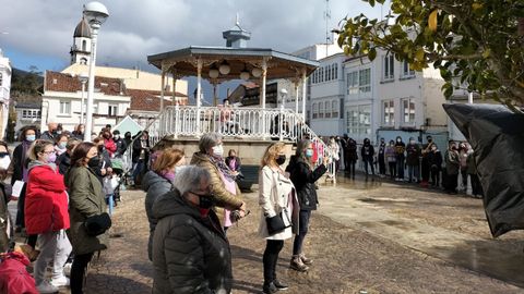 Actos conmemorativos del Da Internacional de la Mujer en la Praza da Reitoral de Cedeira