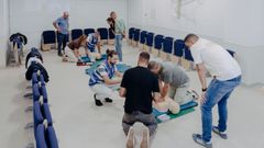 Imagen de uno de los talleres realizados durante la jornada