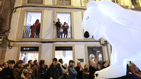 La cabalgata de Lugo fue una de las ms multitudinarias de los ltimos aos.