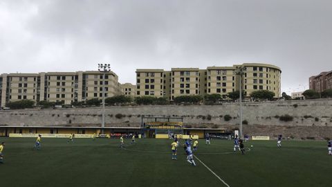 Momento del Las Palmas Atltico-Vetusta