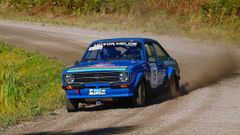Ferreiro y Anido, con su Ford Escort en el Campeonato de Europa de tierra de veh�culos hist�ricos