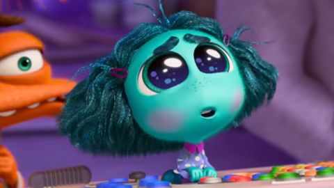 Envidia,una de las emociones de Del Revs 2, pelcula de Pixar.