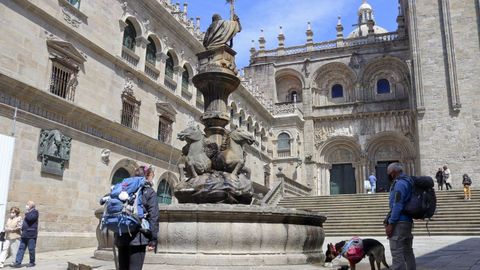 Fachada de Plateras de la catedral de Santiago