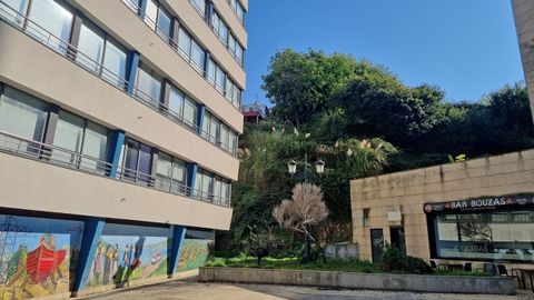 Emplazamiento del castro de O Castriño, en San Gregorio
