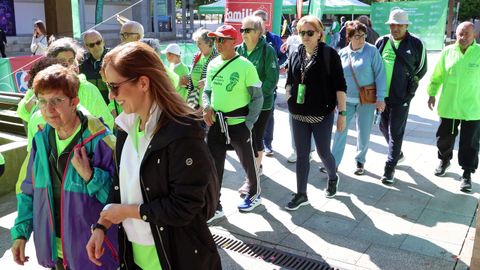 ANDAINA SOLIDARIA CONTRA EL CANCER ORGANIZADA POR LA ASOCIACION DE RIBEIRA