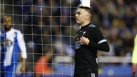 Deportivo-Celta (1-3) el 23 de diciembre del 2017. Doblete de Aspas.
