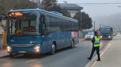 Campa�a de vigilancia del transporte escolar en O Barco