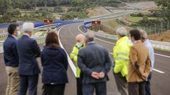 El tramo inaugurado este mi�rcoles mide 8,8 kil�metros, casi todos en el municipio lucense de Carballedo