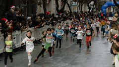 Una imagen de archivo de la carrera ourensana