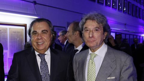 José Souto, presidente de Irta Inmobiliaria, con Francisco Verdía, presidente de Verdía Consultores y Asesores