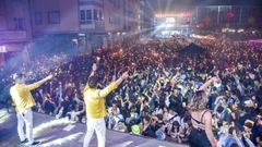 As bengalas volver�n iluminar a praza Castelao ao ritmo da Rianxeira.