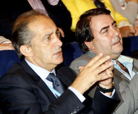 Figueroa y Negreira, que declin� hablar sobre las manifestaciones de su compa�ero de partido acerca del aer�dromo de Alvedro.