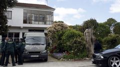 Vivienda de Muimenta, en Cospeito, en la que apareci� muerta la ni�a y en la que resid�a con su madre y con su abuela