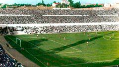 Metropolitano Atletico de Madrid.El antiguo Estadio Metropolitano