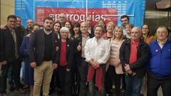 Candidatura del PSOE de Vilalba, encabezada por Elba Veleiro