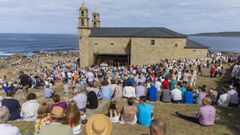 Imagen de la Romer�a da Barca de Mux�a celebrada en septiembre del 2022.