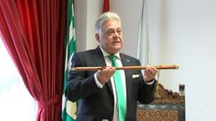 Julio �lvarez en su novena toma de posesi�n del cargo de alcalde Quiroga tras las elecciones municipales del 2019