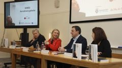 Presentaci�n del libro �Periodismo Gaiteiro�, donde se recogen art�culos escritos por Nacho Mir�s