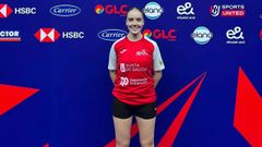 Barcala logr� una victoria en la modalidad de dobles femenino.