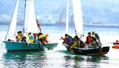 Los participantes de Corcubi�n, en una de las �ltimas ediciones realizadas del programa.